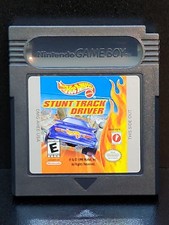Hot Wheels Stunt Track Driver Game Boy Color Authentic Tested Cleaned