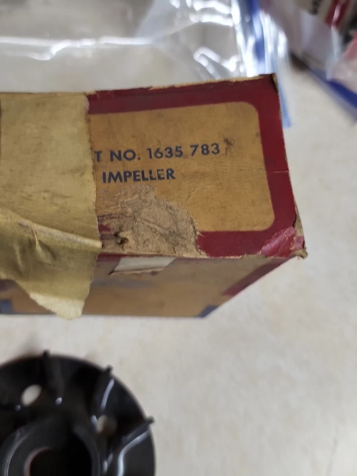 Nuevo de Lote Antiguo 1956-1962 Dodge Plymouth 277 301 318 10 Palas Bomba de Agua Impulsor 1635783 OE Foto 3 de 4