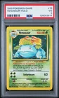 1999 POKEMON BASE SET UNLIMITED #15 VENUSAUR-HOLO PSA 3