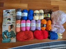 Baumwolle: Texas Junghals-Wolle/Mariposa u.a. + Muster - Konvolut