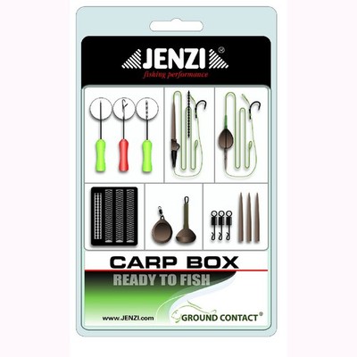 Jenzi Carp Box Starter Set for Carp Fishing Carp Fishing Set