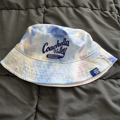 2026 Coachella Valley AMEX Exclusive Bucket Hat Blue Tie Dye