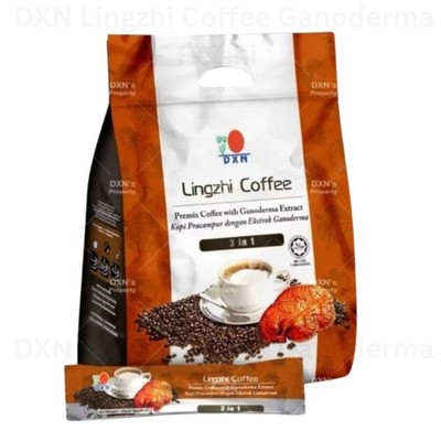 2 Packs DXN Lingzhi Coffee 3 in 1 Ganoderma Reishi Instant Classic Cafe NEW USA