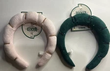 2024 Wicked  2 Headbands Elphaba And Glinda Pink And Green Brand New