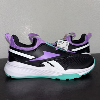 Girls BRAND NEW Reebok XT Sprinter Slip Running Tennis Shoes Size 3 Kids Slip On
