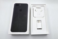 Apple iPhone 7 Plus Black ORIGINAL BOX with All Accessories  EarPods