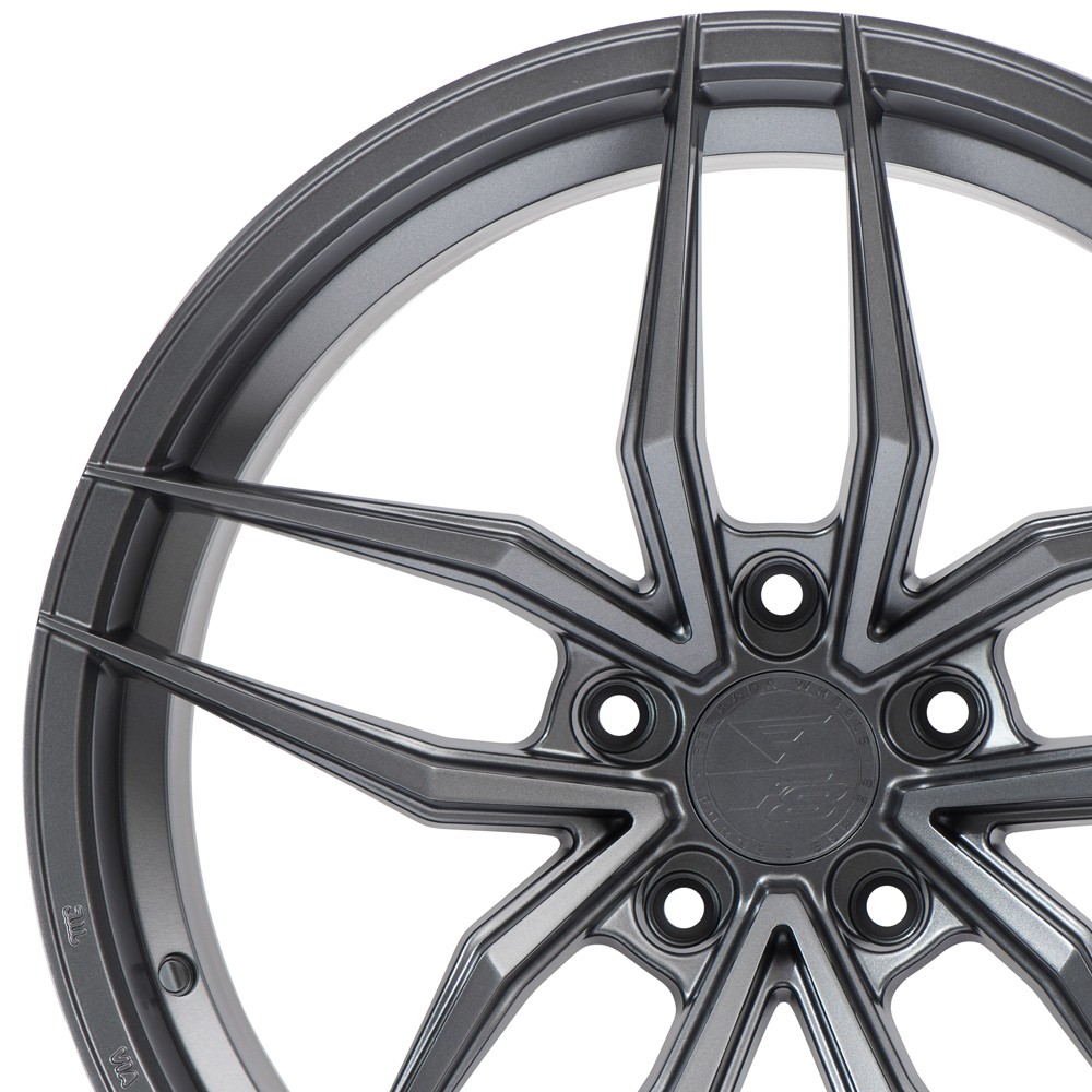 20" FERRADA F8-FR5 GRAPHITE FORGED CONCAVE WHEELS RIMS FITS AUDI R8