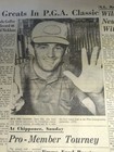JULY 31, 1967 NEWSPAPER PAGE #2014- DAVE HILL, PROFESSIONAL GOLFER ⛳ — photo 1