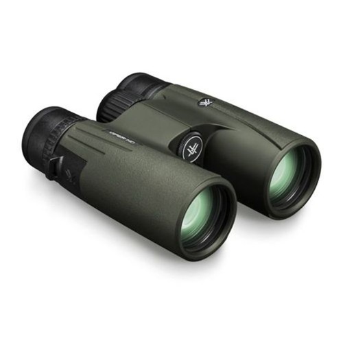Vortex Viper HD 10x42mm Roof Prism Binoculars, Matte, Green, Full-Size, V201 - Picture 4 of 5
