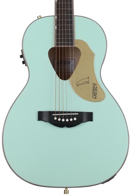 Gretsch G5021E Rancher Penguin Parlor Acoustic-electric Guitar - Mint Metallic