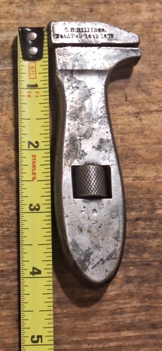 Vintage/Antique Billings Spencer Co. 4” Adjustable Wrench USA - Bild 8 von 13