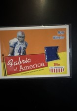 2003 Topps All American - Fabric of America Matt Wilhelm #FA-MW (MEM, RC)