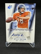 2006 SPX Football Kyle Orton #SS-KO Super Scripts Auto Chicago Bears