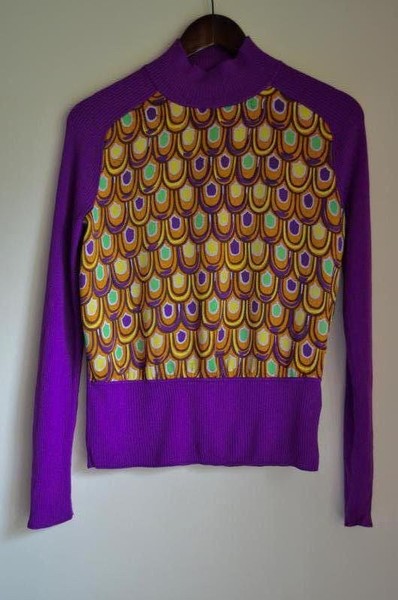 Damen Emilio Pucci Pullover Lila 38 / M / 46