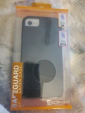 Cell Aconic Safeguard Protective Case for I-Phone Case SE Or 8/7/6/6 Black NEW