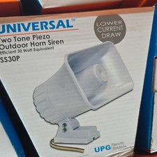 Universal Ss30p Dual Horn Style Two Tone Piezo 30w Outdoor Siren Universal Ss30p Dual Horn Style Two Tone Piezo 30w Outdoor Siren