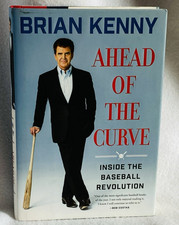 Brian Kenny SIGNED Book Ahead of the Curve Baseball Analytics Collector Copy HC