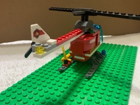 LEGO&reg; City Helicopter (60004) Fire Helicopter and Pilot