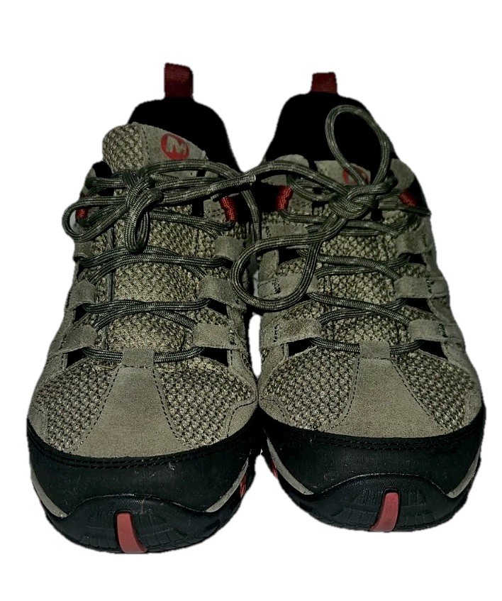 Scarpe da trekking Merrell uomo Alverstone pizzo performance taglia 9 J033035 boulder nuove senza scatola
