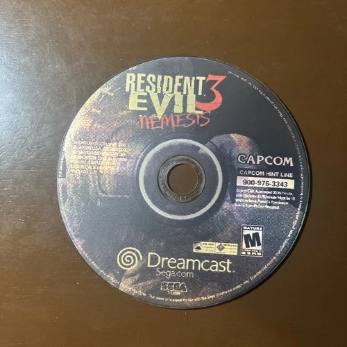 New ListingResident Evil 3 Nemesis (Sega Dreamcast, 2000) Disc Only - Tested!