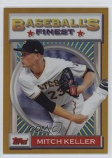 2020 Topps Finest Flashbacks Gold Refractor 33/50 Mitch Keller #171 1o2