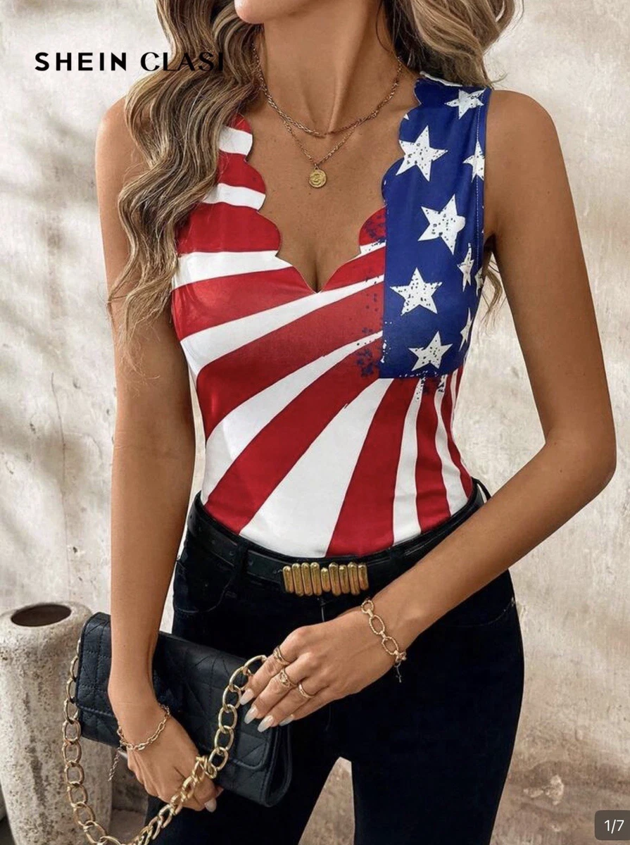 American Flag Tank Top for sale | eBay