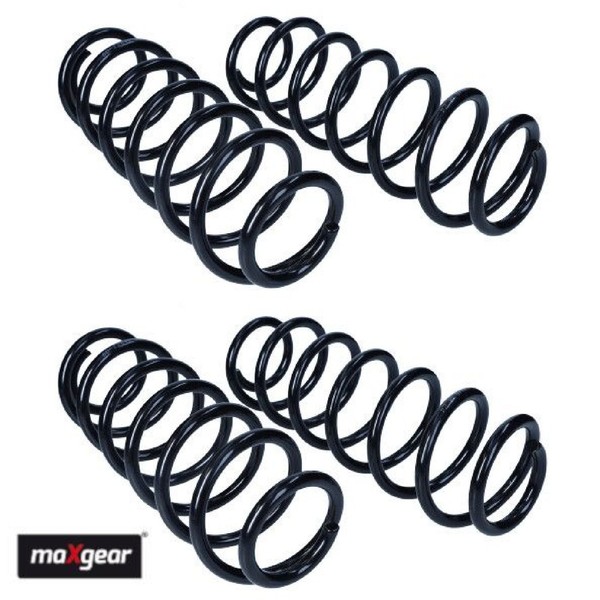 2X Fahrwerksfeder Maxgear 60-1264D 2 Federn Satz Federnsatz FüR Seat FüR Vw-image