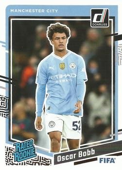 Oscar Bobb 2023-24 Donruss Rated Rookie - #178 - Manchester City