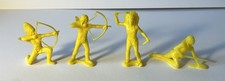 Vintage Plastic Native American Indians Tim-mee Marx MPC