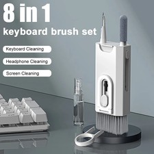8-in-1 Keyboard Cleaning Kit Laptop PC Earbuds Phone Screen Cleaner Brush Tool