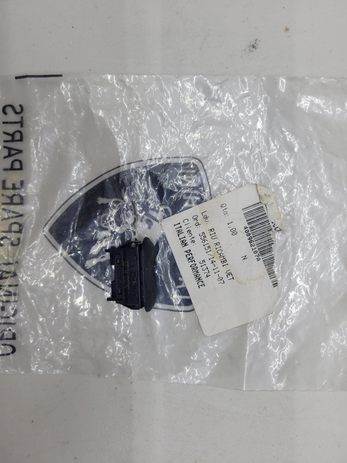 Lamborghini  Switch Button 400962107A OEM