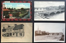 Scotland Ayr 4 Postcards Twa Bridge Tam O’ Shanter Bridge # 8