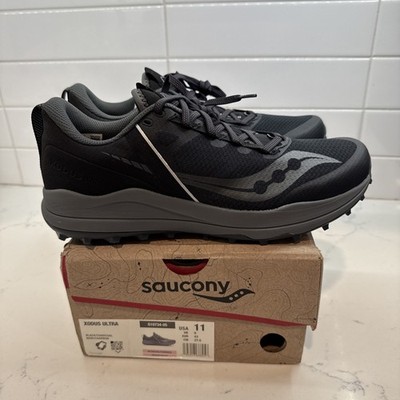 New Saucony Cody s Ultra Trail Running Shoes Women s Size 11 Black Gray Hiking