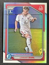 Lennart Karl 2024-25 Topps Chrome Bowman Youth League 1st RC #BU-LK -si7