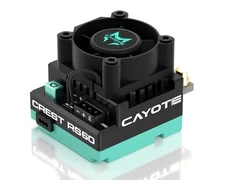 Cayote CYEA11004 - Crest RS60 1/10 Stock 60A Sensored Brushless ESC