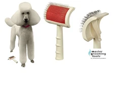 Master Grooming Tools UNIVERSAL SLICKER SMALL BRUSH Soft Pin Dog PET Grooming