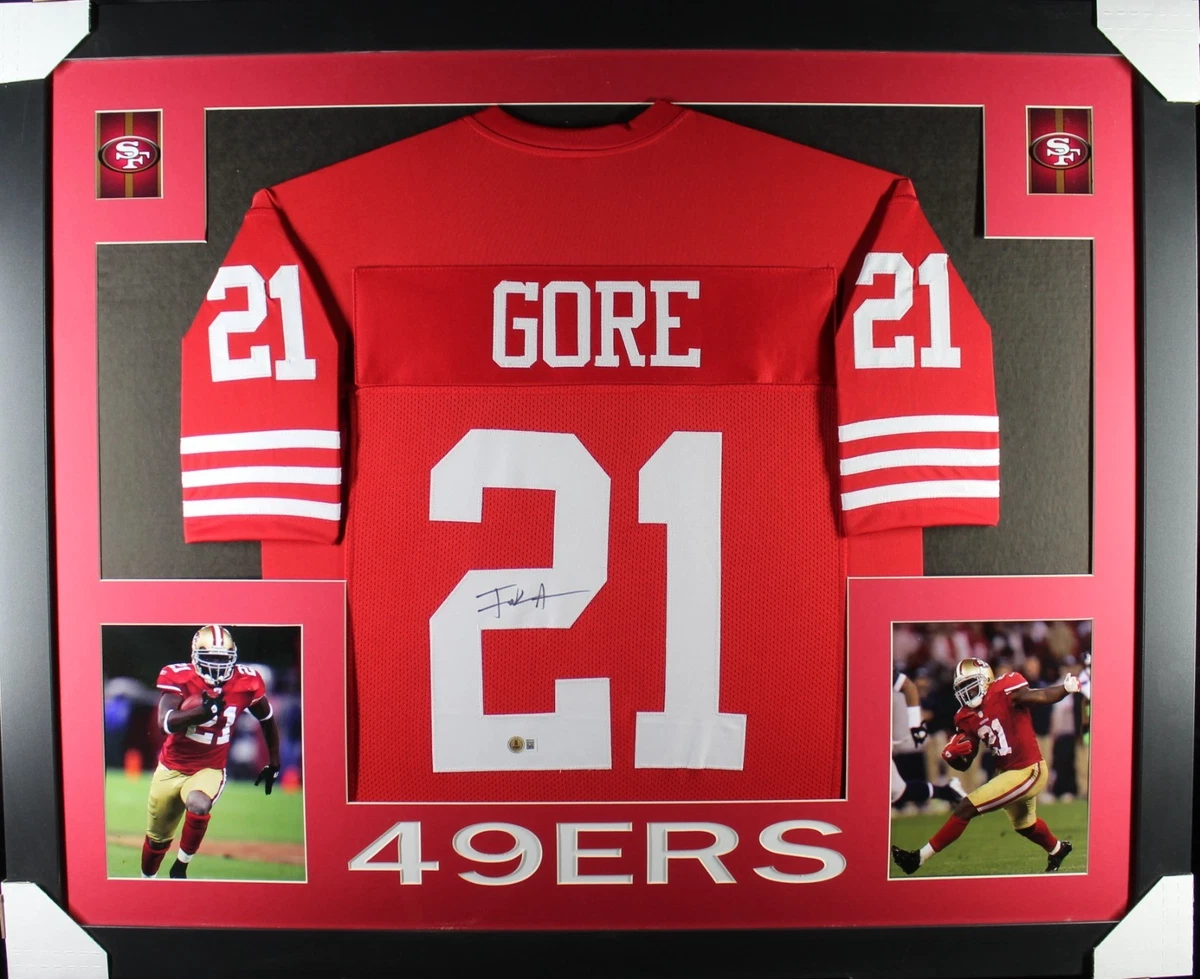 Frank Gore San Francisco 49ers NFL Original Autographed Items for
