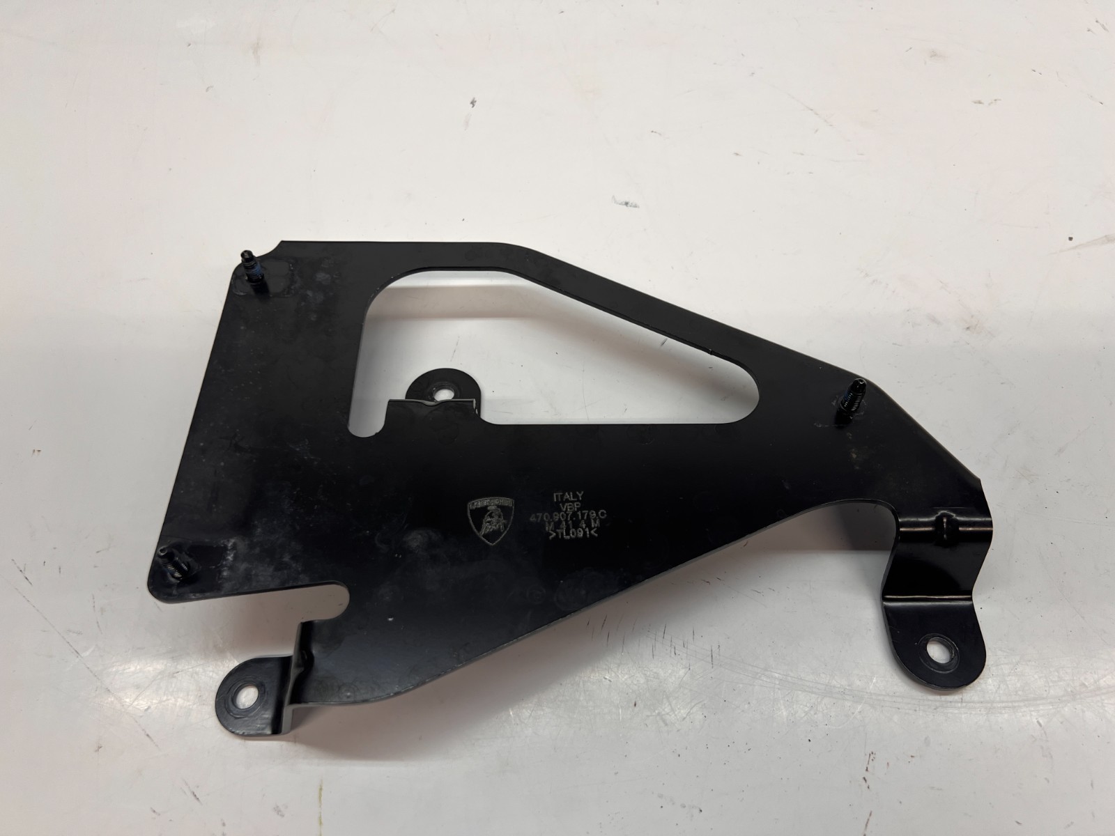 LAMBORGHINI AVENTADOR CONTROL UNIT MODULE BRACKET CARRIER OEM 470907179C