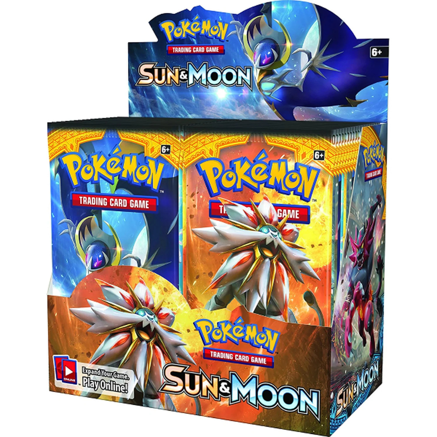 Pokemon TCG Sun - Moon - Базовый набор бустеров - 36 упаковок 239390₽