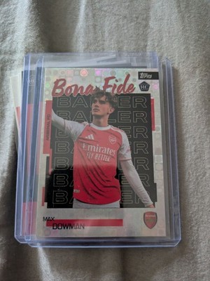 Topps Max Dowman Bona Fide Baller Rookie Arsenal Team Set 2025/26 Halo Parallel
