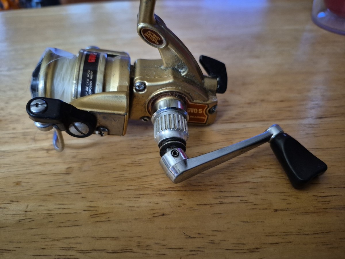 Olympic Spinning Reel GVO-5 Series Vintage Special Alloy Forged