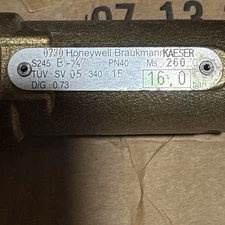 Honeywell S245 B-3/4” safety valve 16.0 Bar