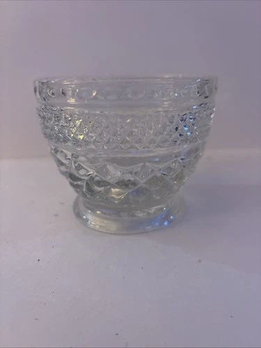 Fostoria American Crystal Rose Bowl Small