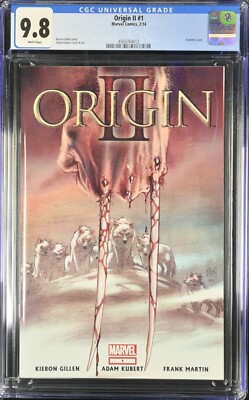 ORIGIN II #1 CGC 9.8 NM/M MARVEL 2014   AWESOME ADAM KUBERT COVER