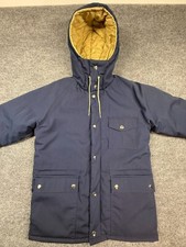 Vintage Ringer H.W. Carter  Sons Puffer Vest Youth 18 USA Made Down Filled RARE