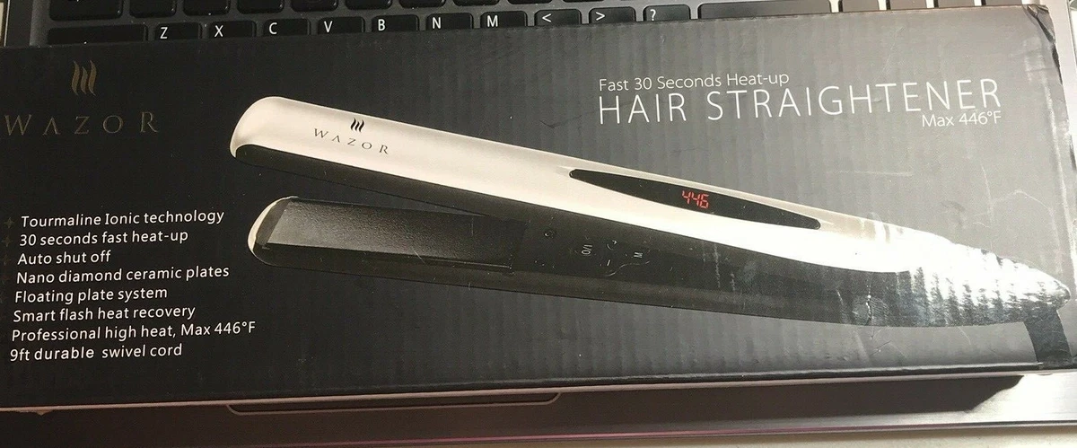 Wazor top hair straightener