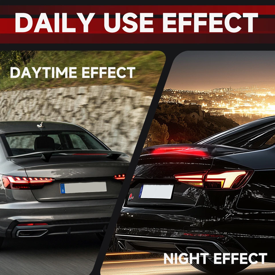 For Honda CR-Z 2011-2016 52" Rear Trunk Racing GT Wing Spoiler LED Brake Llight - Image 2 of 4