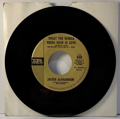 Jackie DeShannon What The World Needs Now Is Love US Imperial 45