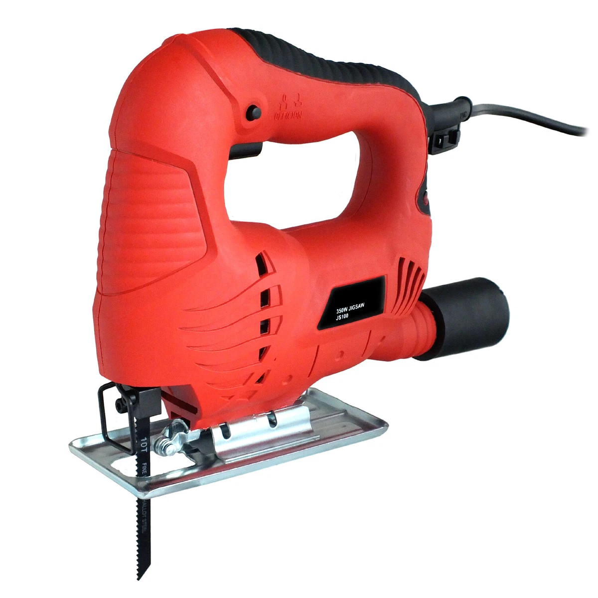 350W Electric Jigsaw 14 Assorted Wood Metal Plastic Jig Saw Cutting Blades
