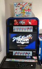 Capcom Street Fighter Alpha Instruction Art set for Taito Vewlix CPS2 Jamma